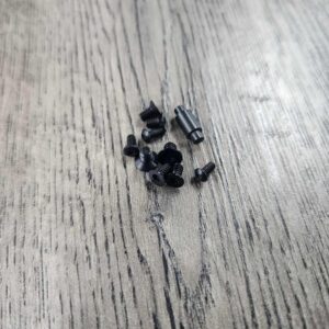 Spyderco Bodacious - Stainless Replacement Hardware Screw Set for Spyderco Bodacious - Black Finish