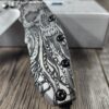 Davy Jones - ZT Hinderer Slicer Framelock - Relief Fiber Laser Engraving - EDC Knife - NIB