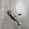 il_fullxfull.6479006925_913r-1.jpg Spyderco Native 5 Clip - Topographic - Laser Engraved Titanium - Deep Carry Pocket Knife Clip - Blacksmith, Satin or Stonewash - MADE In USA