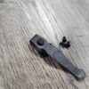 il_fullxfull.6479007685_o86v-1.jpg Spyderco Native 5 Clip - Topographic - Laser Engraved Titanium - Deep Carry Pocket Knife Clip - Blacksmith, Satin or Stonewash - MADE In USA