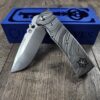 Chaves Redencion 229 - Beskar Ingot Laser Engraved Titanium Scales - Knife Install Optional - 4 Blade Styles - New In Box