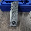 Chaves Redencion 229 - Beskar Ingot Laser Engraved Titanium Scales - Knife Install Optional - 4 Blade Styles - New In Box