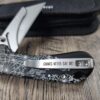 Goonies Map - CIVIVI Elementum Utility Button Lock Knife Black Aluminum Engraved Goonies Map! NEVER SAY DiE! Engraved Clips and Blade!