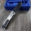 Chaves Redencion 229 Blue Label Liner Lock Black Tanto with Stonewash Titanium scales - NIB - Complete knife with EXTRA Clip