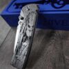 Chaves Redencion 229 - Blue Label - Predator Laser Engraved Titanium Scales - Knife Install Optional - 4 Blade Styles - New In Box