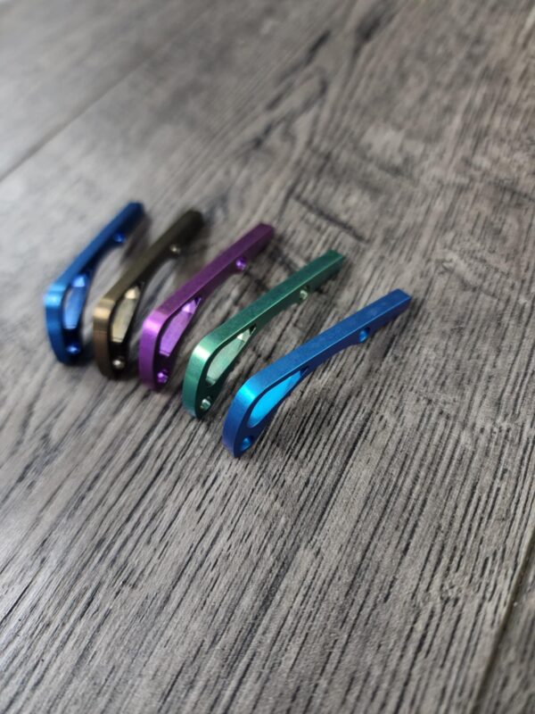 Benchmade Bugout 535 - Anodized Titanium Backspacer - 5 Color Options - Blue - Bronze - Purple - Green - Teal - Flytanium Gear