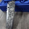 Chaves Redencion 229 -  Davy Jones Relief Engraved Titanium Scales - Knife Install Optional - 4 Blade Styles - New In Box