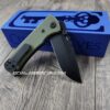 Chaves Redencion Street - Blue Label - OD Green G-10 Scales - Complete Knife - Black Elmax Blade - 2 Blade Style Options - New In Box