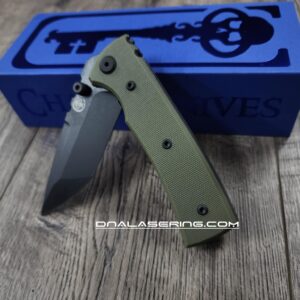 il_fullxfull.6758490823_cg1q.jpg Chaves Redencion Street - Blue Label - OD Green G-10 Scales - Complete Knife - Black Elmax Blade - 2 Blade Style Options - New In Box