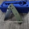 Chaves Redencion Street - Blue Label - OD Green G-10 Scales - Complete Knife - Black Elmax Blade - 2 Blade Style Options - New In Box