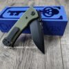 Chaves Redencion Street - Blue Label - OD Green G-10 Scales - Complete Knife - Black Elmax Blade - 2 Blade Style Options - New In Box