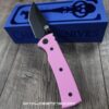 Chaves Redencion Street - Blue Label - Pink G-10 Scales - Complete Knife - Black Elmax Blade - 2 Blade Style Options - New In Box