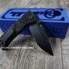 Chaves Redencion Street Blue Label - Dead Aztec Laser Engraved Black Micarta Scales - 2 Blade Style Options - New In Box