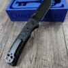 Blacked out Chaves Redencion 229 Black Micarta Laser Engraved Skull KEY Design COMPLETE Knife- Black ELMAX Blade- Drop Point & Tanto Options