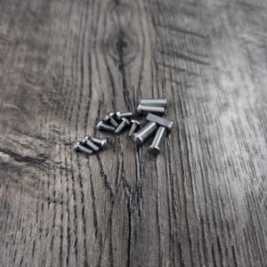 Replacement Hardware Kit for Spyderco Endela - Stainless Steel - Satin Finish - EDC Gear