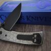 Chaves Redencion 229 -  Seigaiha Relief Engraved Laser Engraved Titanium Scales - Knife Install Optional - 4 Blade Styles - New In Box