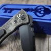 Chaves Redencion 229 -  Davy Jones Relief Engraved Titanium Scales - Knife Install Optional - 4 Blade Styles - New In Box