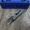 Chaves C.H.U.B. Slipper Slide Lock PVD Coated with laser engraved Kryptec pattern! Utility knife - EDC knife - Complete knife - New In Box