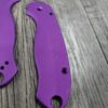 Loop Scales - Aluminum - Spyderco Para 3 - Nebula Purple - EDC Scales - Fytanium Gear
