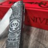 Chaves Liberation Street Integral Knife M390 SW Ti – Chaves Aztec Design - With Extra Clip NEW in Box - Relief Engraved Chaves Mayan Design