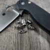Replacement Screw Set for Spyderco Para Military 2 - Stainless Steel - Satin Finish - EDC Gear