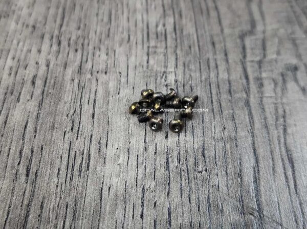 Benchmade Titanium Screw Set - Bugout 535 - Mini Bugout 533 - Anodized Titanium Screws - 6 Ano Colors - Flytanium Gear