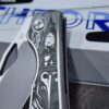 Flytanium Theory - Plague Doctor - Deep Laser Engraved - Complete Knife - NIB