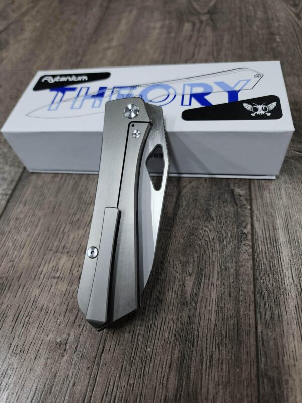 Flytanium Theory - Plague Doctor - Deep Laser Engraved - Complete Knife - NIB