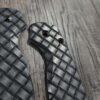 il_fullxfull.7695354409_e77k-1.jpg Basket Weave - Spyderco PM2 TI -Deep Laser Engraved Titanium PM2 Knife Scales - Flytanium - Knife & Hardware Optional