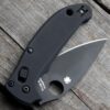 Spyderco Manix 2 Lightweight AWT (LW) Scales – Aggressive Agent Series – Linerless – Cerakote - Armor Black