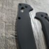 Spyderco Manix 2 Lightweight AWT (LW) Scales – Aggressive Agent Series – Linerless – Cerakote - Armor Black