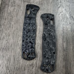 Classic Raindrop Carbon Fiber Scales for Benchmade Bugout Knife - Benchmade Bugout -