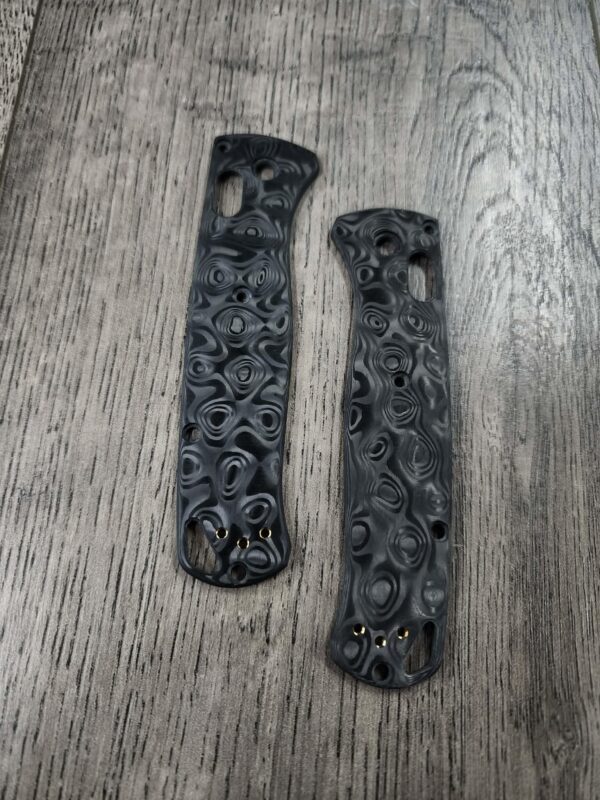Classic Raindrop Carbon Fiber Scales for Benchmade Bugout Knife - Benchmade Bugout -
