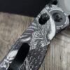 Kizer Drop Bear 2 – Alien vs Predator Laser Engraved Knife – Custom Sci-Fi - EDC – Complete Knife