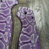 il_fullxfull.7805814894_o0nb-1.jpg Spyderco PM2 Loop Scales - Laser Engraved Snakeskin Pattern - Aluminum Nebula Purple Scales - Flytanium Gear - Knife & Hardware Optional