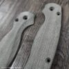 il_fullxfull.7825192689_h6ch.jpg PM2 Lotus - Green Canvas Micarta Scales for Spyderco Paramilitary 2 Knife - Flytanium Gear