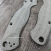 il_fullxfull.7825192707_7k2x.jpg PM2 Lotus - Green Canvas Micarta Scales for Spyderco Paramilitary 2 Knife - Flytanium Gear