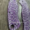 il_fullxfull.7853757463_4snn-1.jpg Spyderco PM2 Loop Scales - Laser Engraved Snakeskin Pattern - Aluminum Nebula Purple Scales - Flytanium Gear - Knife & Hardware Optional