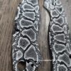 Spyderco PM2 Loop Scales - Laser Engraved Snakeskin Pattern - Aluminum Void Black Scales - Flytanium Gear - Knife & Hardware Optional