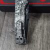 Chaves 229 Redencion Kickstop – M390 Chisel DLC Blade – Titanium w/ Full Relief Sugar Skull Engraving + Engraved Skull Clip – One-Off Custom