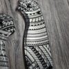 Maori Tattoo - Spyderco PM2 TI - Tamoko Deep Laser Engraved Titanium PM2 Knife Scales - Flytanium - Knife & Hardware Optional