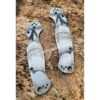 Striptease - Line Art - Spyderco PM2 - Engraved Titanium Knife Scales - Paramilitary 2 Flytanium Gear - Knife & Hardware Optional