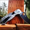 Beskar Ingot - Spyderco PM3 TI - Fiber Laser Deep Engraved - Titanium Knife Scales - EDC Gear - Hardware & Knife Install Options