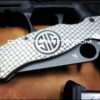 il_fullxfull.3968180799_2qk6.jpg SIG - Spyderco PM2 TI -Deep Engraved Titanium Knife Scales - Paramilitary 2 - EDC Gear - Knife & Hardware Optional Flytanium Gear
