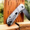 il_fullxfull.4386052532_n3c5.jpg Beskar Ingot - Mando - Civivi Elementum - Laser Engraved DLC Titanium Knife Scales - Flytanium Gear - Knife Install Optional