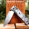 il_fullxfull.4413622548_dcut.jpg Kraken VS Pirate Ship - MINI Benchmade - Engraved Titanium Scales - EDC Gear Flytanium Gear