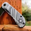 il_fullxfull.4433440545_gvor.jpg Beskar Ingot - Mando - Civivi Elementum - Laser Engraved DLC Titanium Knife Scales - Flytanium Gear - Knife Install Optional