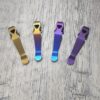 il_fullxfull.4643599182_k7e6.jpg LynchNW Benchmade - Standard - Anodized Titanium - Deep Carry Pocket Clip - Ano Finish - Bronze - Blurple - Fade - Purple MADE In USA