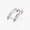 il_fullxfull.4773944179_6awc.jpg Dragonfly - Titanium Scales Kit for Spyderco Dragonfly Knife - Stonewash - Flytanium Gear - Scales and backspacer ONLY!!! Knife NOT included