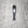 il_fullxfull.4783378567_384q.jpg LynchNW Spyderco - Spartan Helmet - Deep Laser Titanium - Deep Carry Pocket Knife Clip - Blacksmith, Satin or Sandwashed Finish MADE In USA